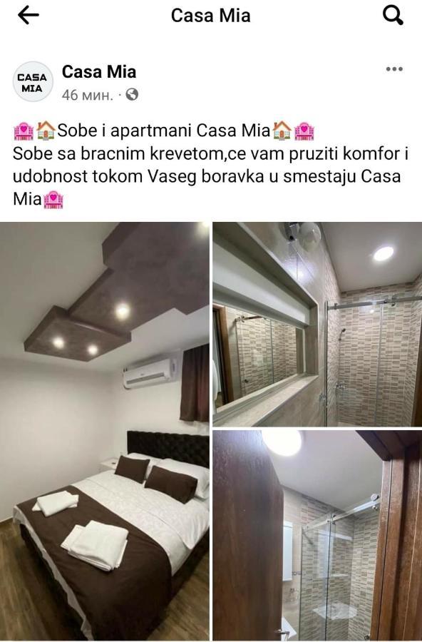 Sobe I Apartmani Casa Mia Pecinci Eksteriør bilde